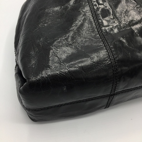 Sigrid Olsen Black Leather Shoulder Bag - Picture 10 of 15